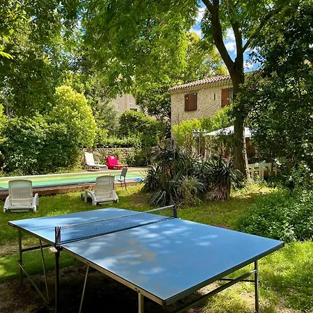 Grange Renovee, Jardin Prive Et Piscine Partagee Poussan