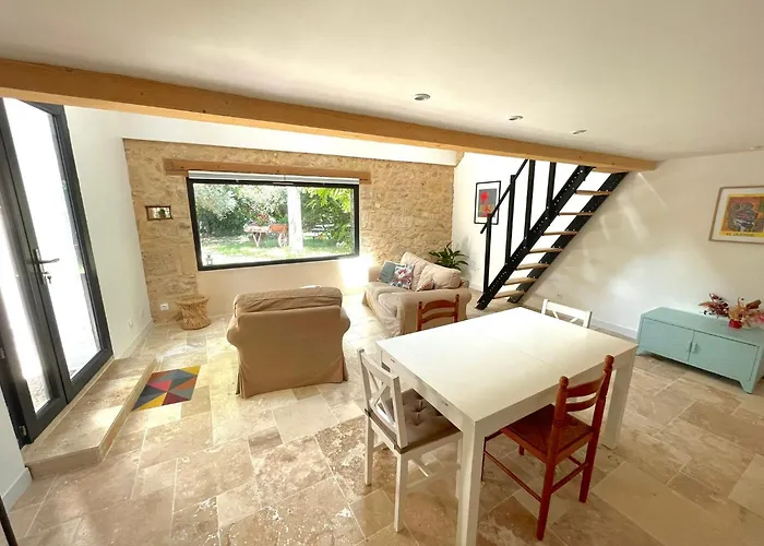 Grange Renovee, Jardin Prive Et Piscine Partagee Vakantiehuis Poussan