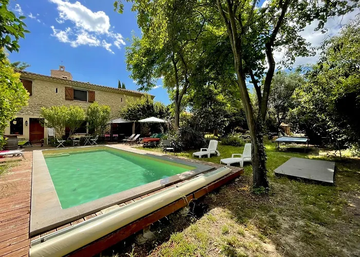 Grange Renovee, Jardin Prive Et Piscine Partagee Vakantiehuis Poussan